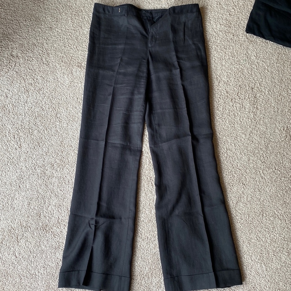 Nine West “Slouchy Cyndi” Linen Dress Pants - Size 10